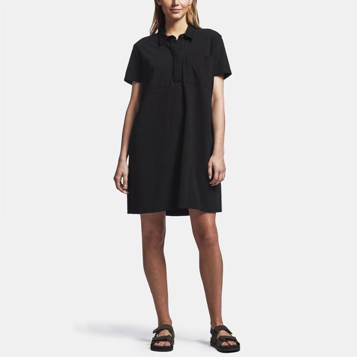 James Perse Fresca Knit Pocket Shirt Dress