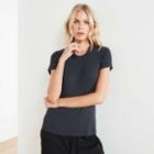 James Perse Rib Slim Fit Tee