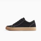 James Perse Carbon Soft Suede Sneaker - Womens