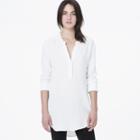 James Perse Linen Crepe Tunic