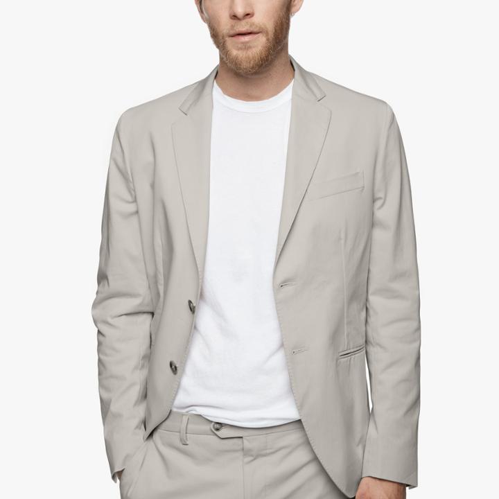 James Perse Micro Twill Tailored Suit Jacket