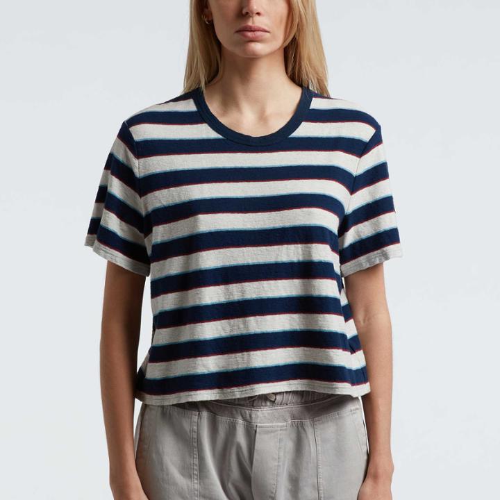 James Perse Short Sleeve Crop Tee