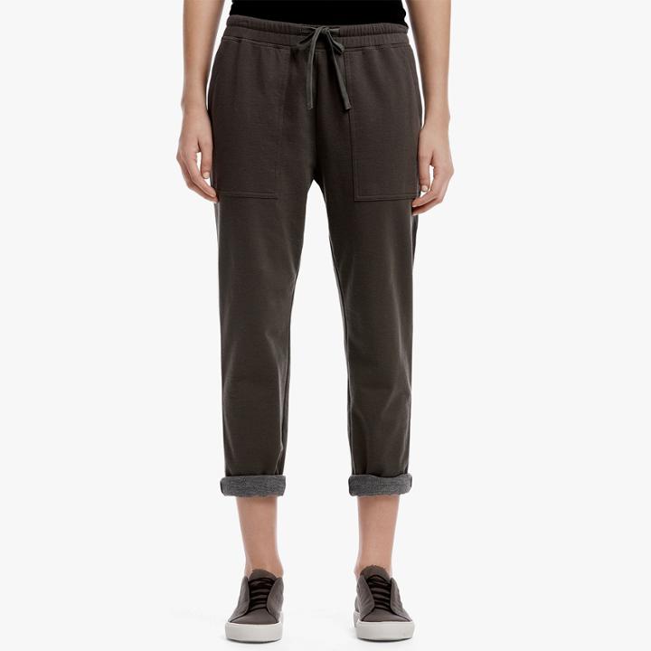 James Perse Two-tone French Terry Sweatpant