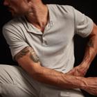 James Perse High Gauge Doubled Henley