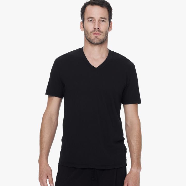 James Perse Lounge Short Sleeve V-neck