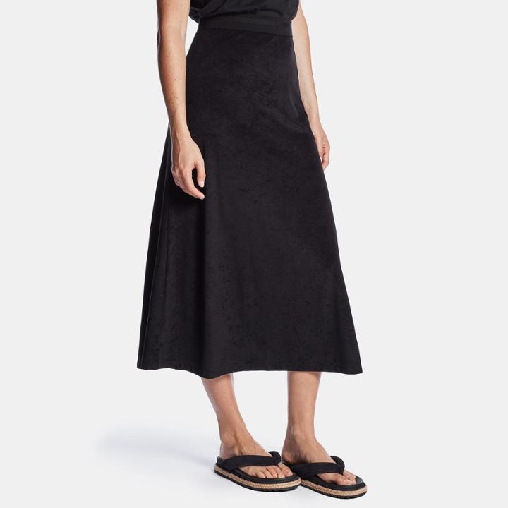 James Perse Velvet A-line Skirt