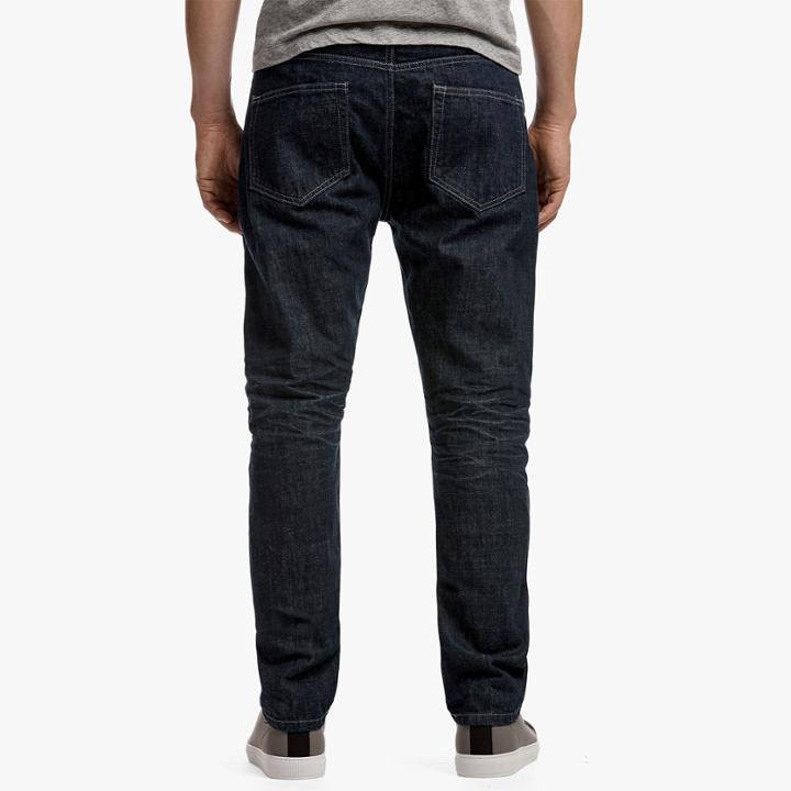 James Perse Relaxed Fit Raw Denim Jeans