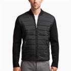 James Perse Puffer Front Scuba Cardigan