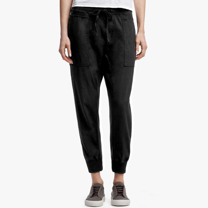 James Perse Mixed Media Jersey Pant