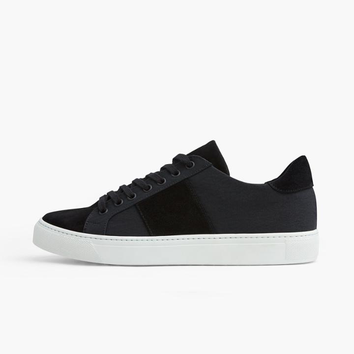 James Perse Carbon Retro Matte Nylon Sneaker - Mens