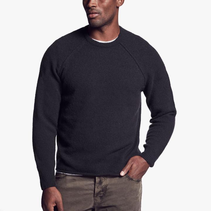 James Perse Mid Gauge Cashmere Sweatshirt