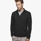 James Perse Cashmere Half-zip Sweater