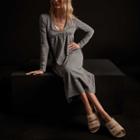 James Perse Empire Waist A Line Dress