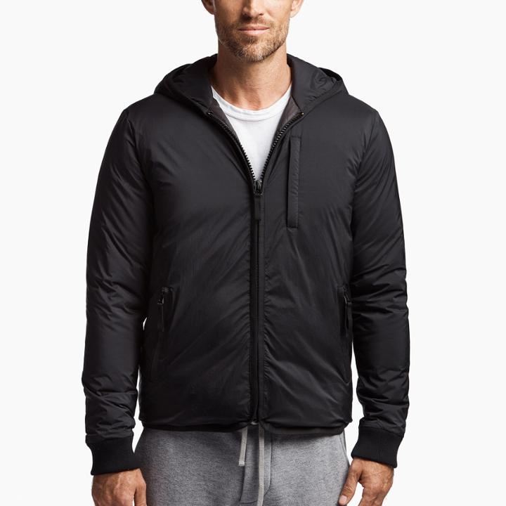 James Perse Y/osemite Matte Nylon Puffer Hoodie