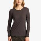James Perse Long Sleeve Stretch Jersey Top