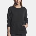 James Perse Lotus Terry Pocket Sweat Top