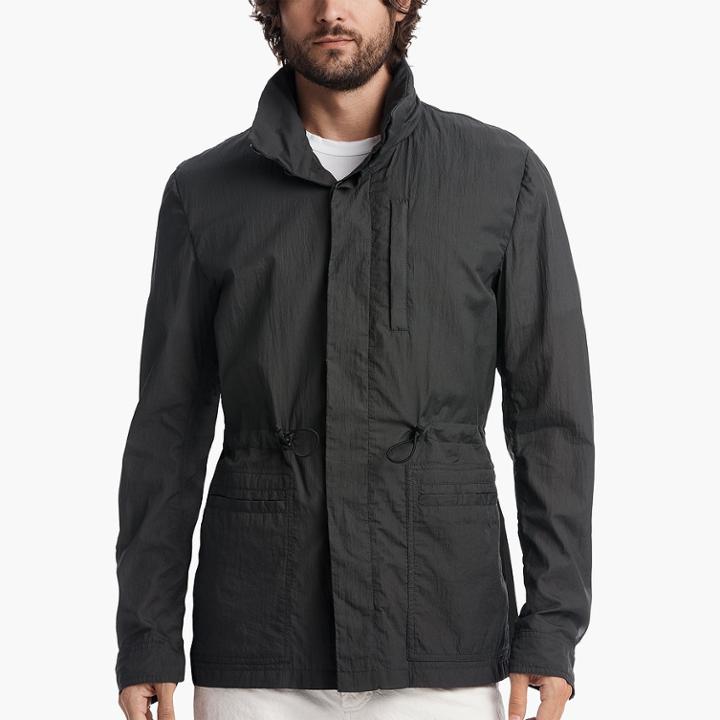 James Perse Micro Riptstop Utility Coat