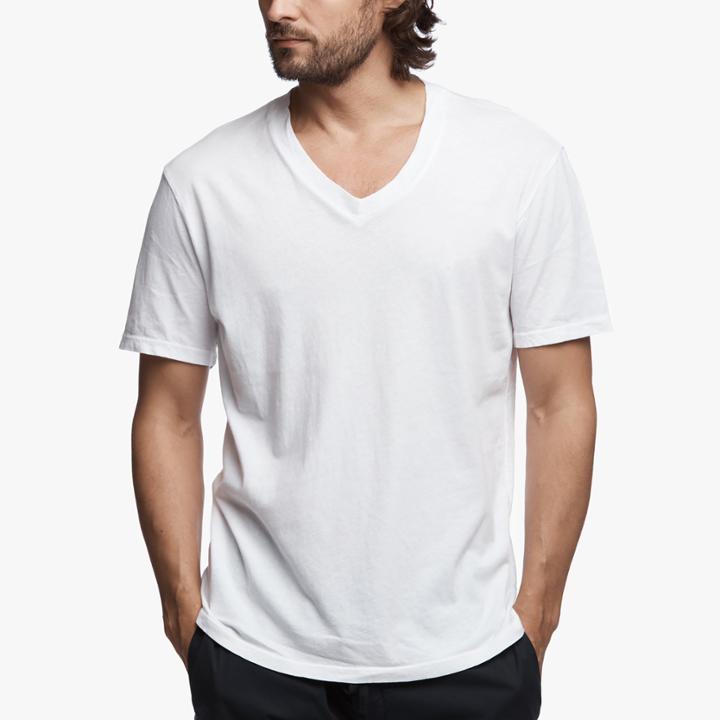 James Perse Short Sleeve V Neck Tee