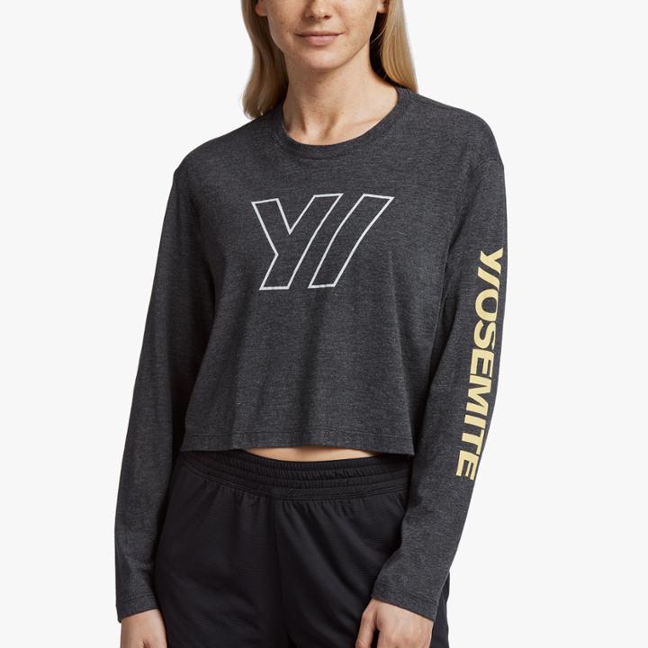 James Perse Y/osemite Tech Jersey Cropped Tee
