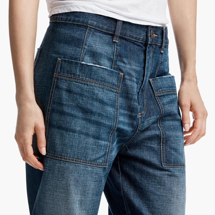 James Perse Cropped Denim Pant