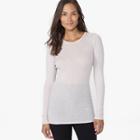 James Perse Ribbed Cashmere Long Sleeve Tee
