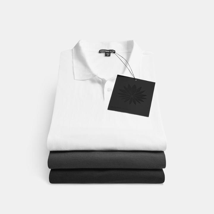 James Perse 3 Pack - Luxe Lotus Jersey Polo