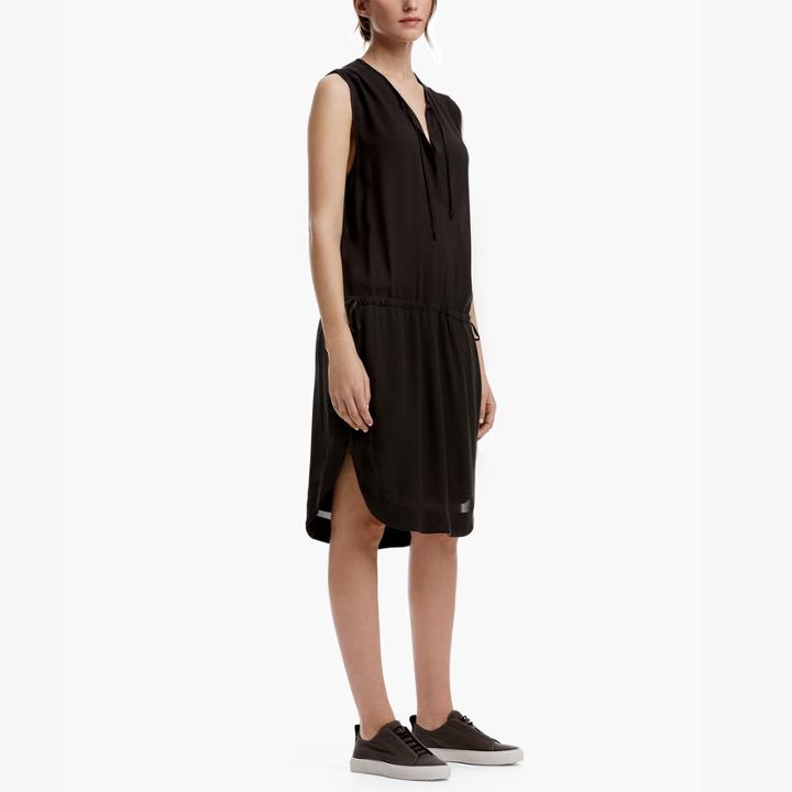 James Perse Side Split Tie Dress