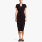 James Perse Ribbed Henley Dress