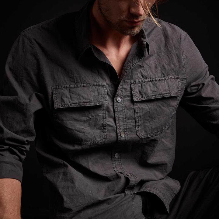 James Perse Rip Stop Shirt