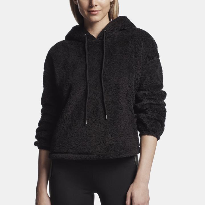 James Perse Pullover Sherpa Hoodie