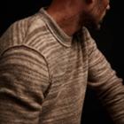 James Perse Reverse Knit Jersey Crew Neck Sweater