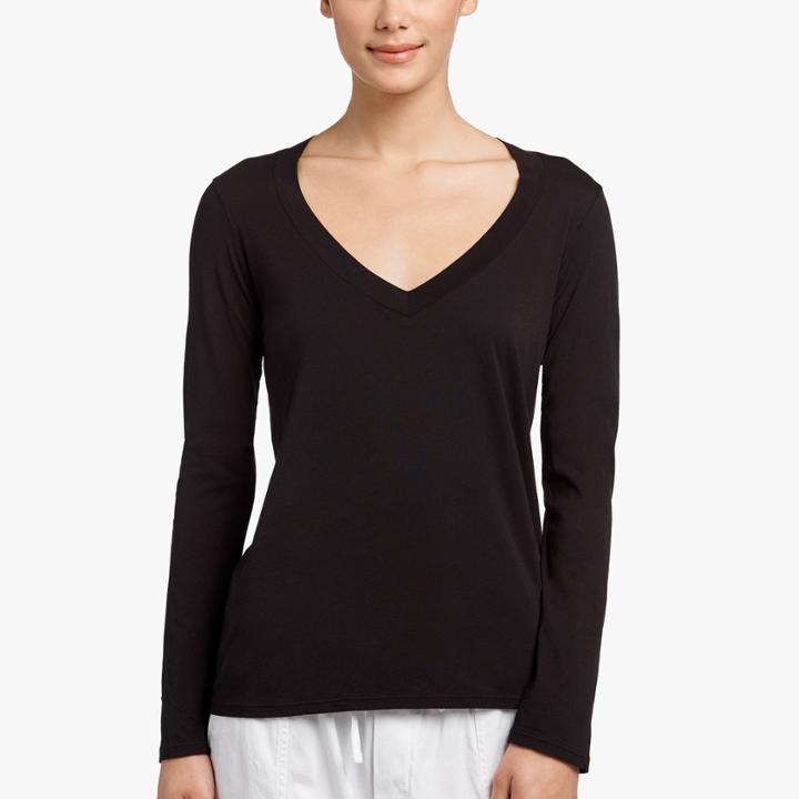 James Perse L/s Relaxed Casual V Neck
