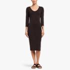 James Perse Skinny Scoop Neck Dress
