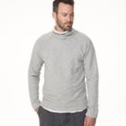 James Perse French Terry Funnel Neck Sweatshirt