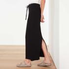 James Perse French Terry Side Slit Skirt