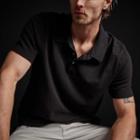 James Perse Recycled Brushed Jersey Polo