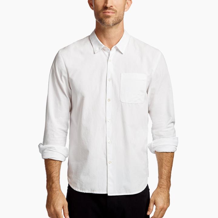 James Perse Rip Stop Poplin Shirt