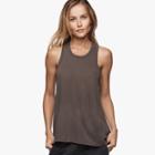 James Perse Crepe Jersey A-line Tank