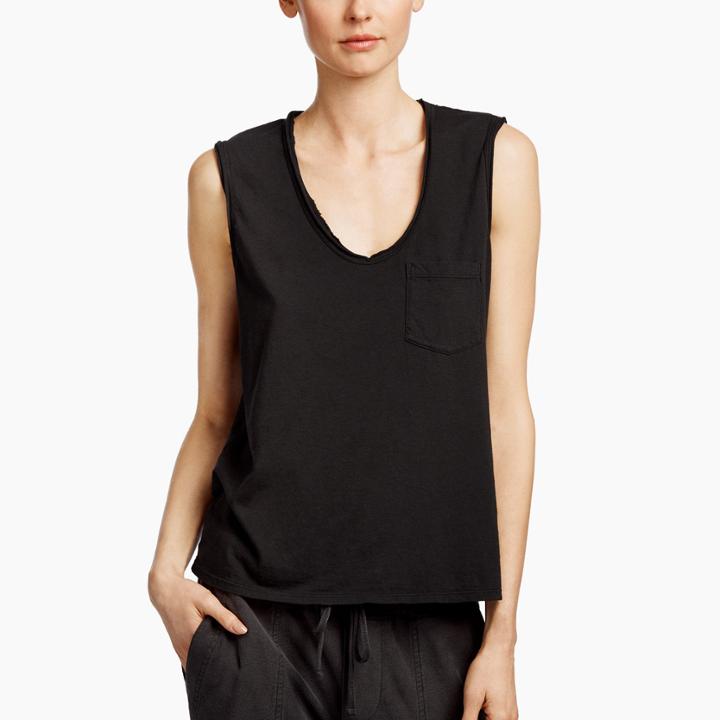 James Perse Vintage Pocket Tank