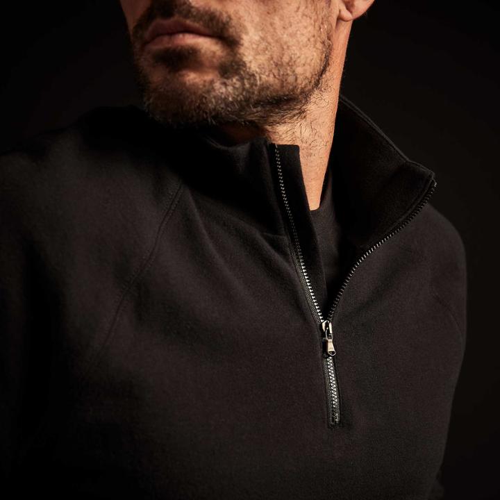 James Perse Fleece Half Zip Pullover