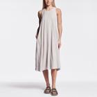 James Perse Sueded Cutaway Tank Dress