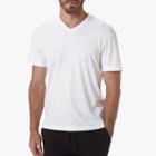 James Perse Clean Interlock Short Sleeve V Neck
