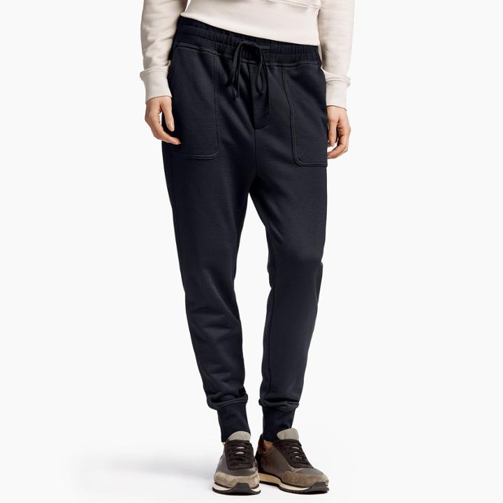 James Perse Nylon Cotton Terry Slouchy Sweatpant