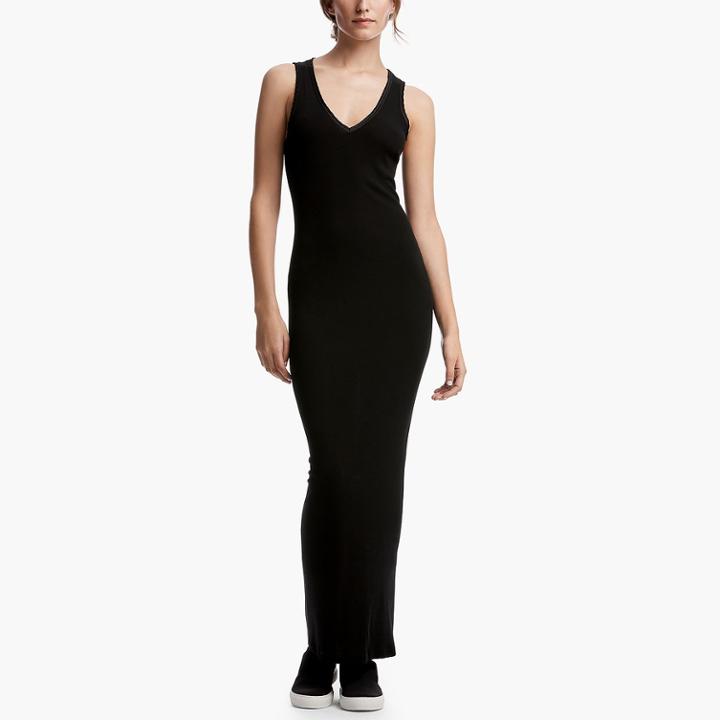 James Perse Satin Binding Tubular Dress