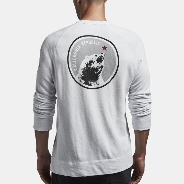 James Perse California Republic Vintage Fleece Sweatshirt