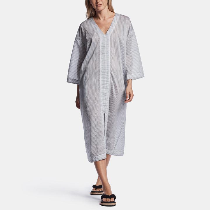 James Perse Striped Organza Caftan