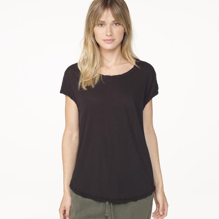 James Perse High Gauge Circular Shell Top