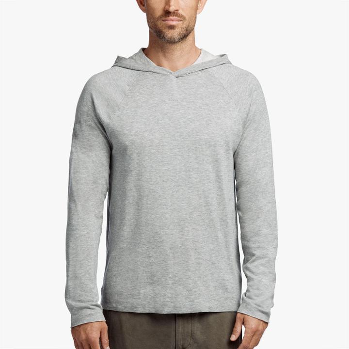 James Perse Reversible Cotton Hoodie