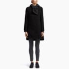 James Perse Mixed Media Hooded Parka