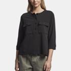 James Perse Fresca Cotton 70's Utility Top
